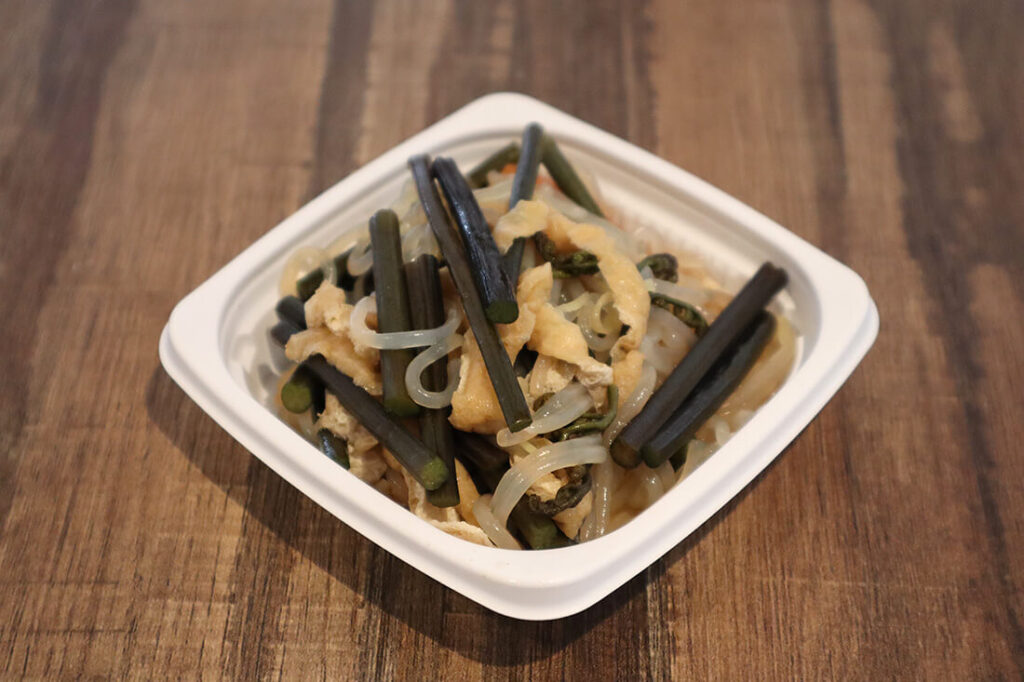 わらびの煮物