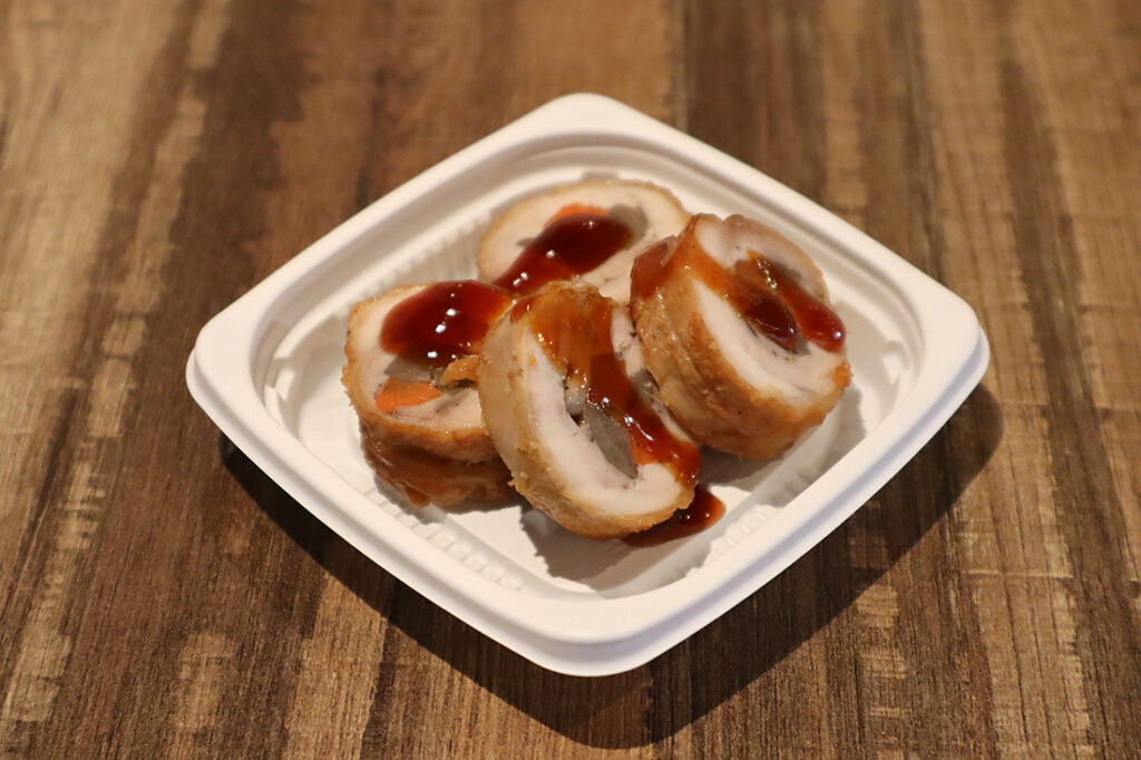 鶏肉のごぼう巻き