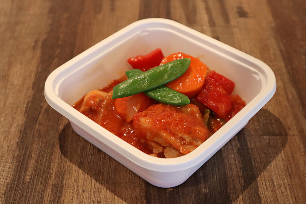 鶏もも肉のトマト煮