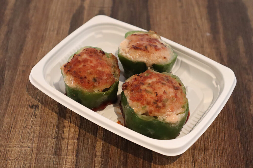 ピーマンの肉詰め