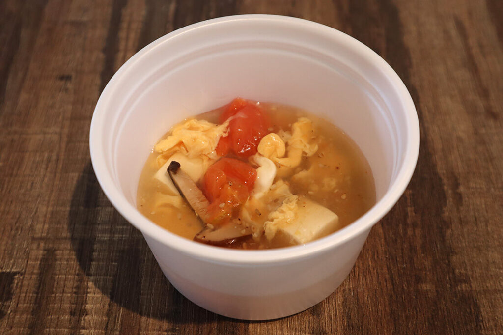 トマトの酸辣湯