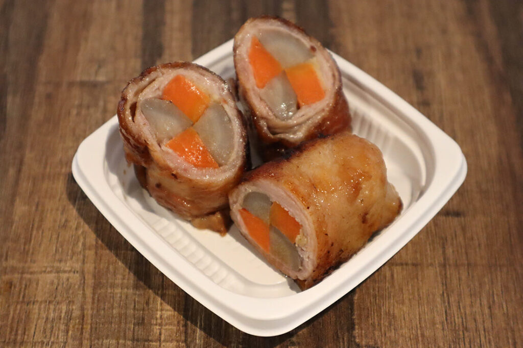 野菜の肉巻き